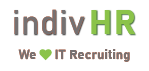 indivHR: We 💚 IT Recruiting Logo